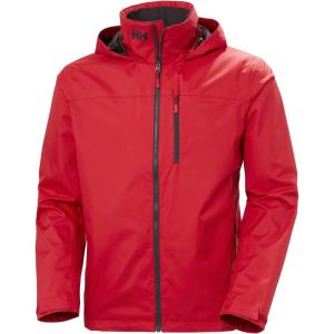 Helly-Hansen Mens Sailing CoatHooded Jacket(162 Red)