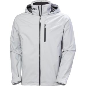 Helly-Hansen Mens Sailing CoatHooded Jacket(853 Grey Fog)