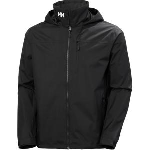 Helly-Hansen Mens Sailing CoatHooded Jacket(990 Black)