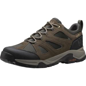 Helly-Hansen Mens Switchback Trail Low Cut HellyTech Performance Lightweight Hiking Sneaker Shoe(706 Walnut/Espresso/Black)