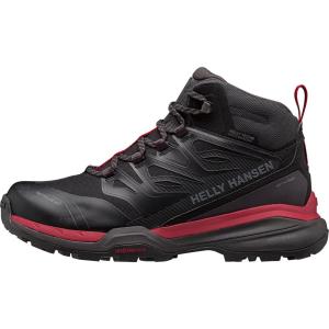 Helly-Hansen Mens Traverse HT Hiking Boot(990 Black/Red)