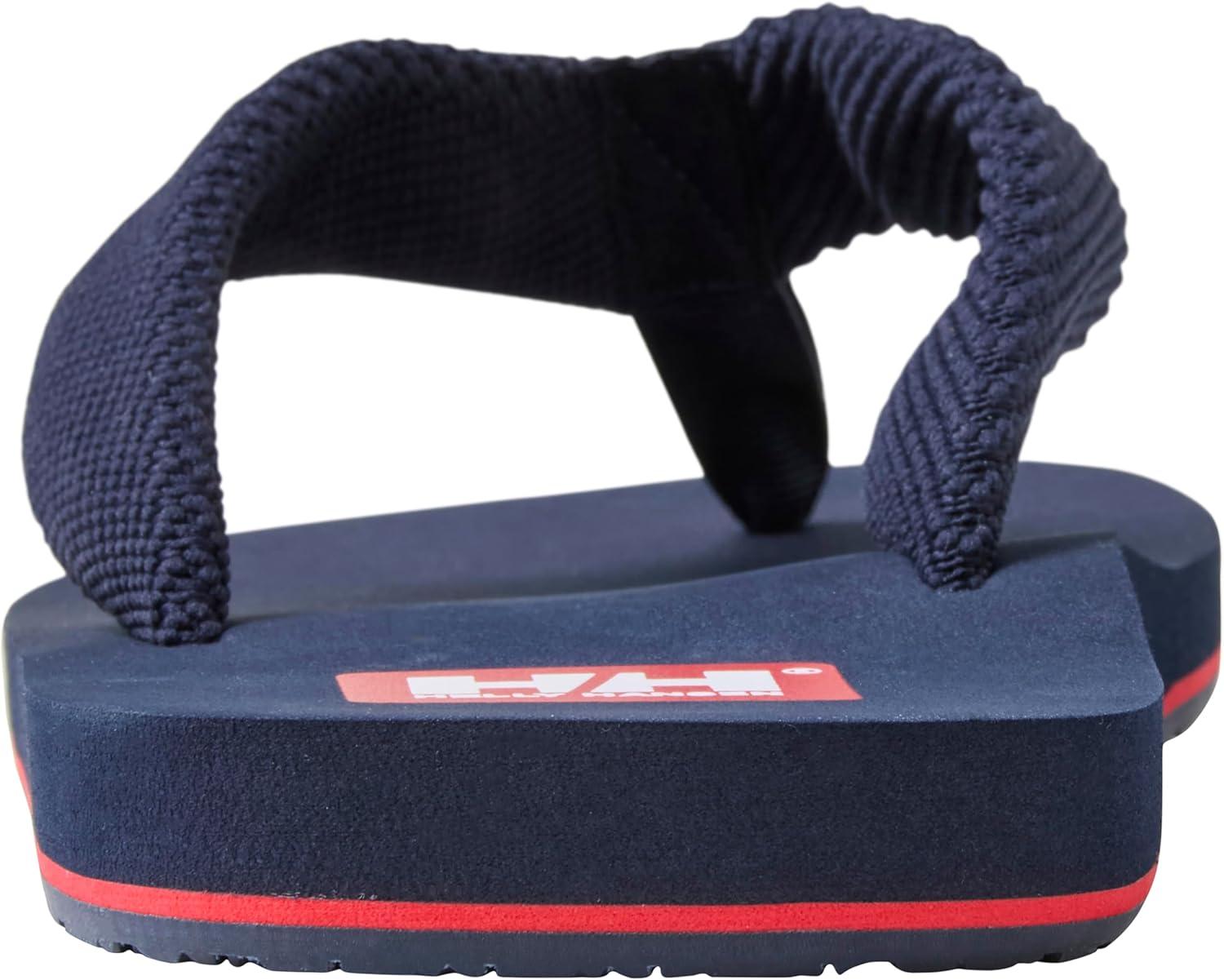 imageHellyHansen Sola Sandal Mens Lightweight Thong Flip Flop with EVA Midsole amp Durable NonSlip Grip597 NavyAlert Red