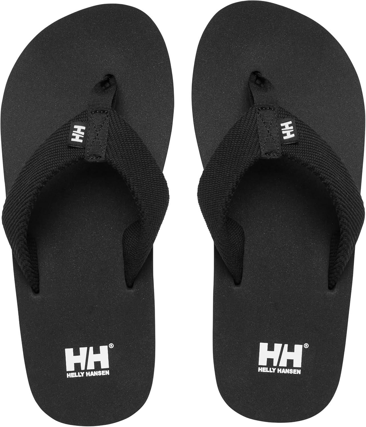 imageHellyHansen Sola Sandal Mens Lightweight Thong Flip Flop with EVA Midsole amp Durable NonSlip Grip990 BlackOff White