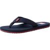 Helly-Hansen Sola Sandal Men’s Lightweight Thong Flip Flop with EVA Midsole & Durable Non-Slip Grip(597 Navy/Alert Red)