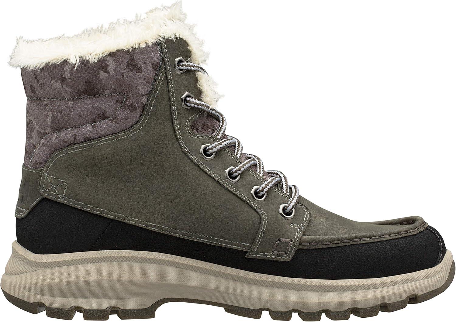 imageHelly Hansen V3 Winter Boots Waterproof Snow Boots for Men AllTerrain Winter Shoes for Men Insulated Snow Shoes Durable Rubber Outsole for Traction Lace Up Closure for Secure FitGreen Earl Grey Black Aluminium 790