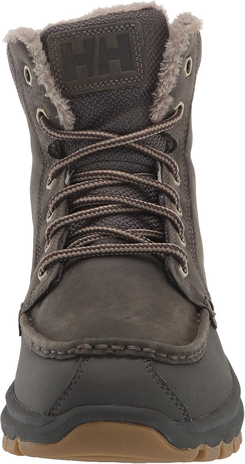 imageHelly Hansen V3 Winter Boots Waterproof Snow Boots for Men AllTerrain Winter Shoes for Men Insulated Snow Shoes Durable Rubber Outsole for Traction Lace Up Closure for Secure FitEspressoBeluga