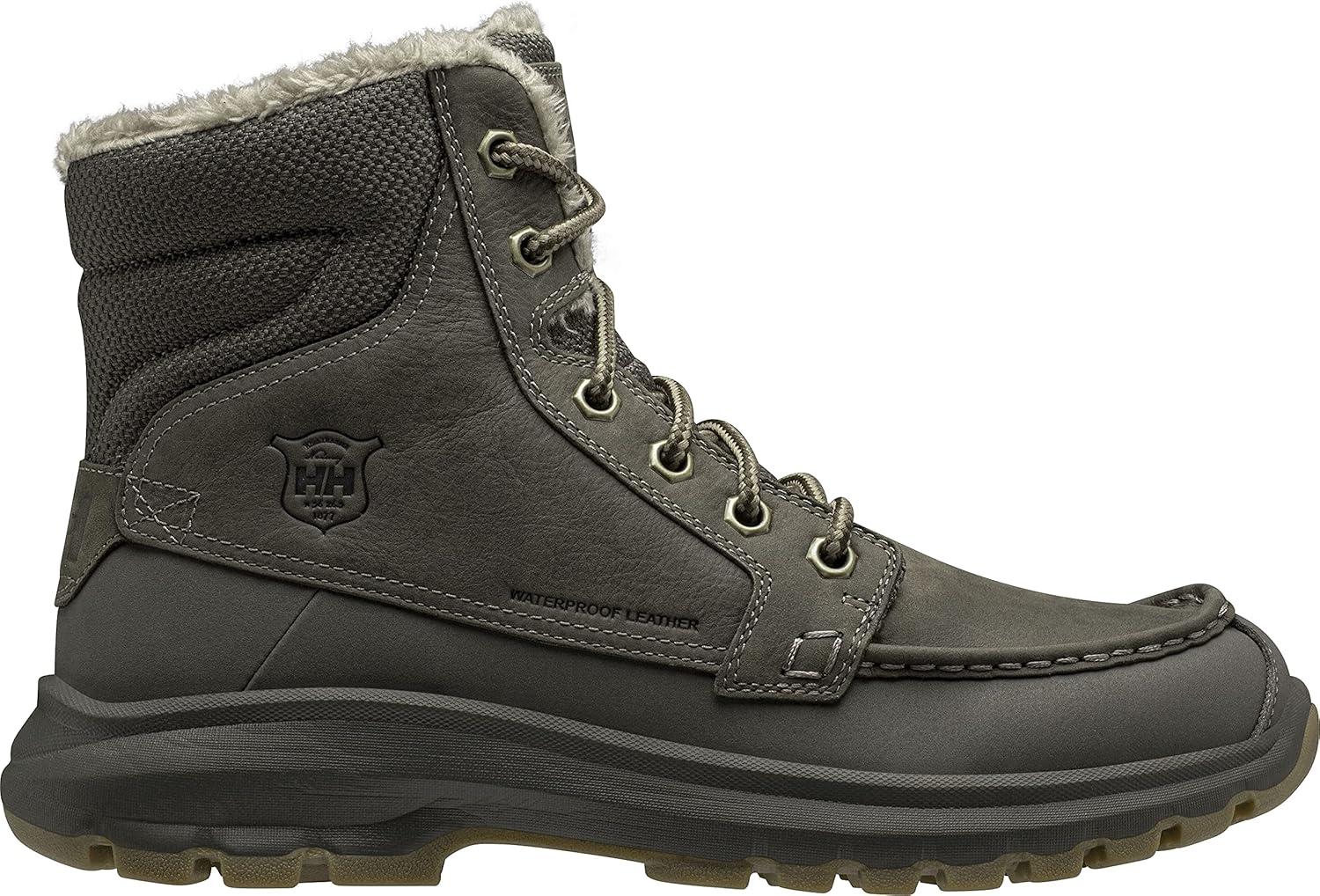 imageHelly Hansen V3 Winter Boots Waterproof Snow Boots for Men AllTerrain Winter Shoes for Men Insulated Snow Shoes Durable Rubber Outsole for Traction Lace Up Closure for Secure Fit710 EspressoBeluga