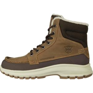 Helly Hansen V3 Winter Boots – Waterproof Snow Boots for Men – All-Terrain Winter Shoes for Men – Insulated Snow Shoes – Durable Rubber Outsole for Traction – Lace Up Closure for Secure Fit(766 Tobacco Brown/Espresso/Natural)