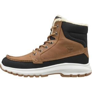 Helly Hansen V3 Winter Boots – Waterproof Snow Boots for Men – All-Terrain Winter Shoes for Men – Insulated Snow Shoes – Durable Rubber Outsole for Traction – Lace Up Closure for Secure Fit(724 New Wheat/Black/Soccer Gum)
