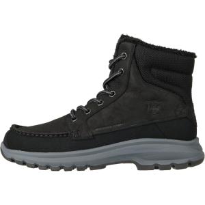 Helly Hansen V3 Winter Boots – Waterproof Snow Boots for Men – All-Terrain Winter Shoes for Men – Insulated Snow Shoes – Durable Rubber Outsole for Traction – Lace Up Closure for Secure Fit(991 Jet Black/Charcoal/Black)