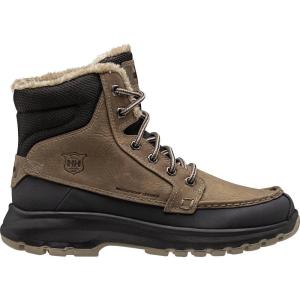 Helly Hansen V3 Winter Boots – Waterproof Snow Boots for Men – All-Terrain Winter Shoes for Men – Insulated Snow Shoes – Durable Rubber Outsole for Traction – Lace Up Closure for Secure Fit(885 Terrazzo/Ebony)