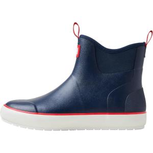 Helly-Hansen Seaspray Men’s Boots: Lightweight, Waterproof Mid-Height Design for Rainy Days & Marine Adventures(689 Evening Blue)