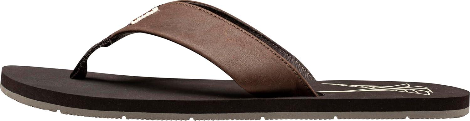 imageHellyHansen Mens Seasand Leather Sandal 2713 EspressoFallen RockC