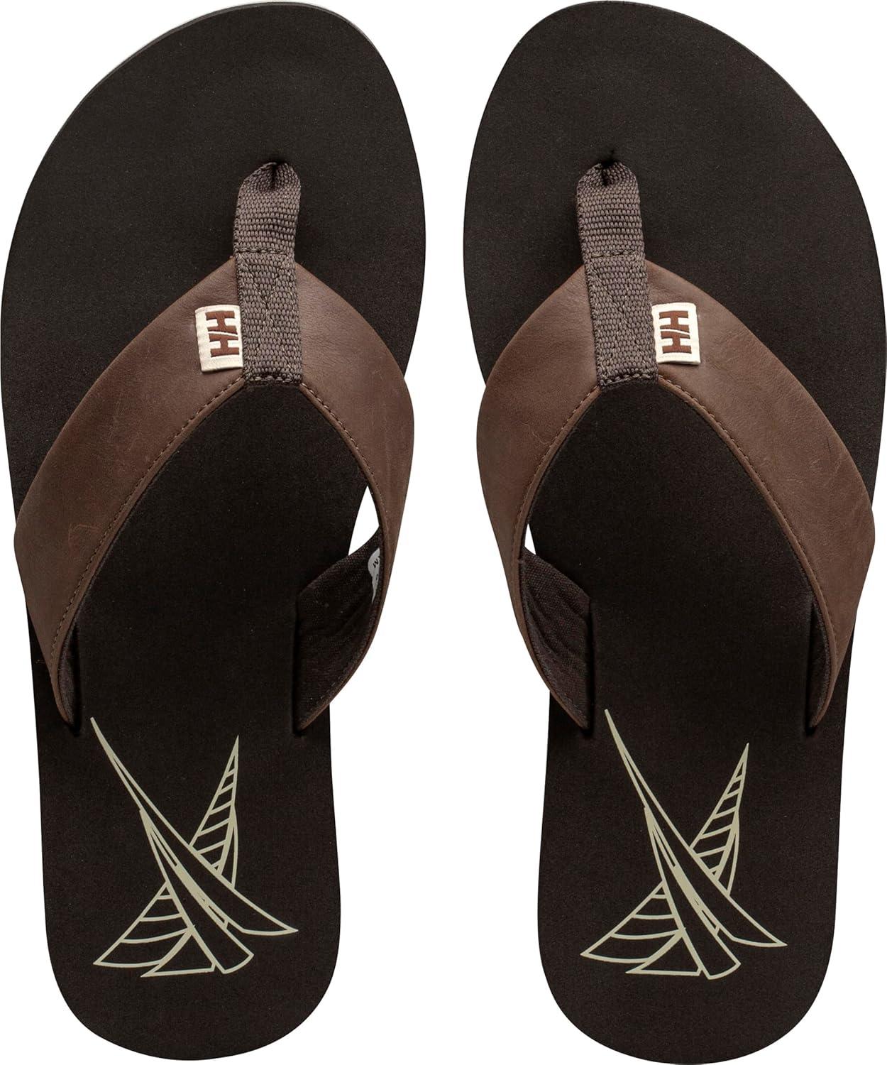 imageHellyHansen Mens Seasand Leather Sandal 2713 EspressoFallen RockC