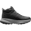 Helly-Hansen Awe Hiker Mid HT Men’s Waterproof Hiking Boots, Lightweight, Breathable, Cushioned(990 Black/Quiet Shade)