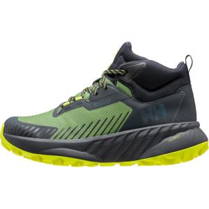 Helly-Hansen Awe Hiker Mid HT Men’s Waterproof Hiking Boots, Lightweight, Breathable, Cushioned(601 Washed Navy/Alpine Frost)