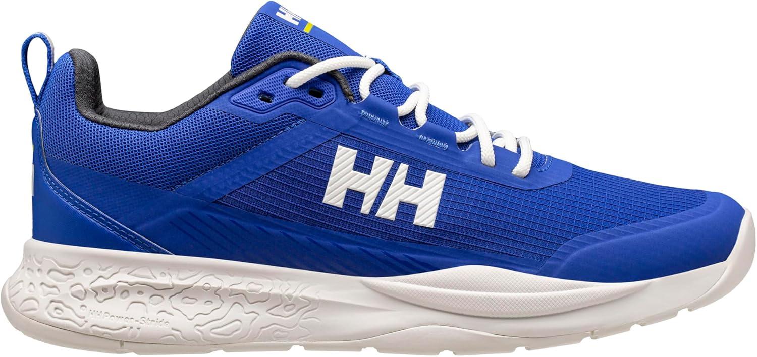 imageHellyHansen Crew Low Sailing Shoe for Men Lightweight Breathable NonSlip Grip WaterResistant Deck Footwear543 Cobalt 20Off White