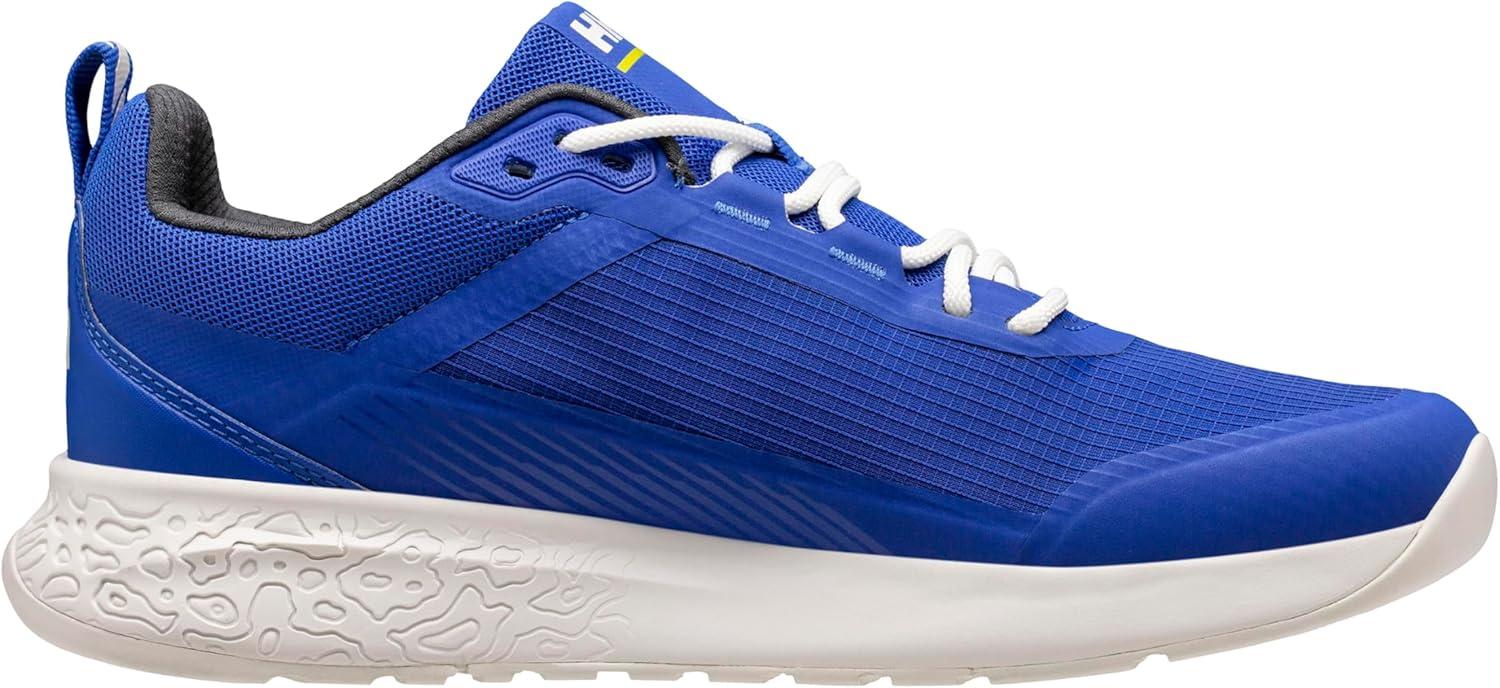 imageHellyHansen Crew Low Sailing Shoe for Men Lightweight Breathable NonSlip Grip WaterResistant Deck Footwear543 Cobalt 20Off White