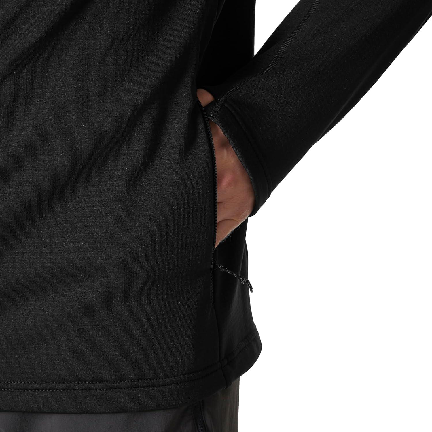 imageHellyHansen Versalite Hooded Fleece Jacket For Men Lightweight Warmth Ideal Hiking Skiing Base Layer Outdoor990 Black