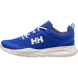 Helly-Hansen Crew Low Sailing Shoe for Men – Lightweight, Breathable, Non-Slip Grip, Water-Resistant Deck Footwear(543 Cobalt 2.0/Off White)