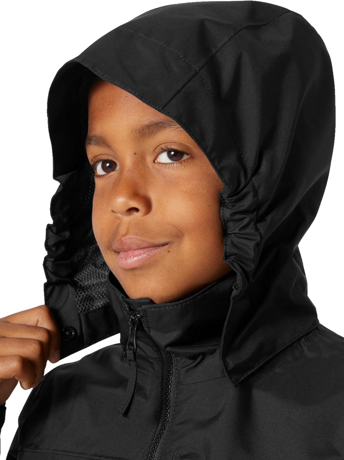 imageHelly Hansen Juniors Crew Hooded Jacket991 Black