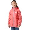 Helly Hansen girls Koster Rain Jacket(098 Sunset Pink)