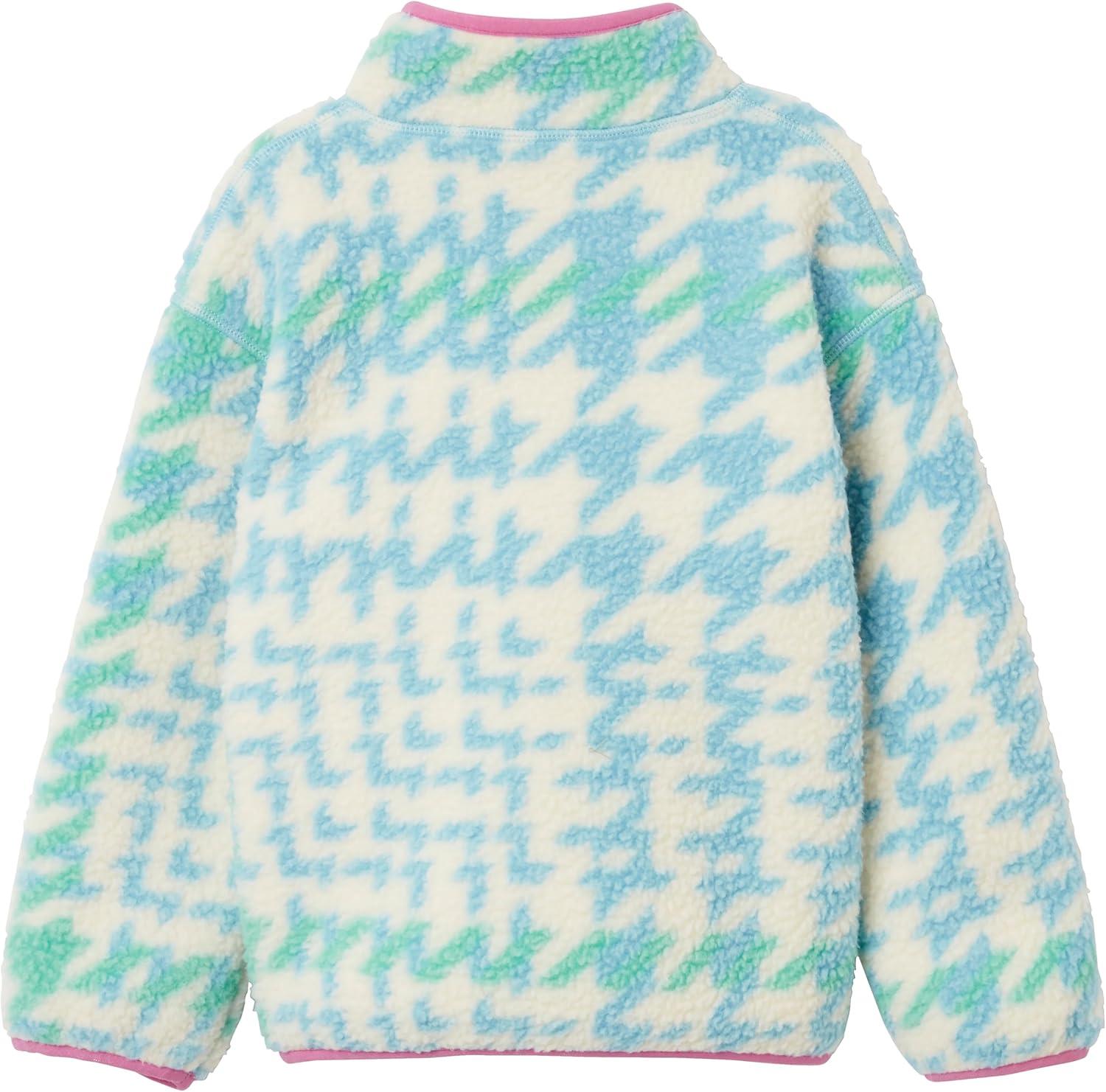 imageHelly Hansen Kids Frosty Pile Sweater607 Light Cyan Broxburn Aop