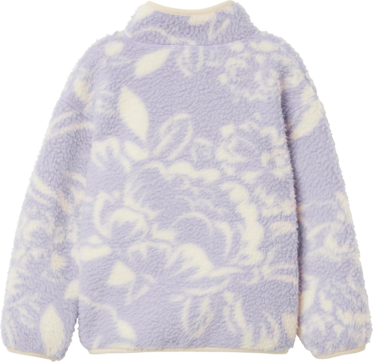 imageHelly Hansen Kids Frosty Pile Sweater698 Bright Lavender Peony Aop