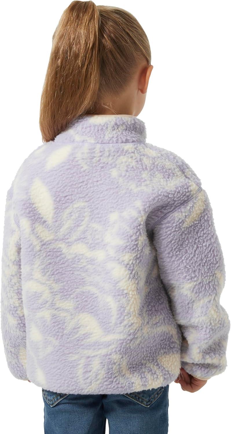 imageHelly Hansen Kids Frosty Pile Sweater698 Bright Lavender Peony Aop
