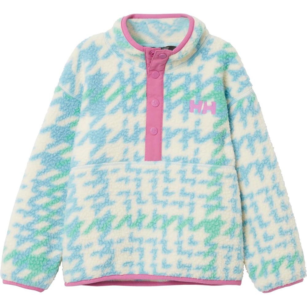 imageHelly Hansen Kids Frosty Pile Sweater607 Light Cyan Broxburn Aop
