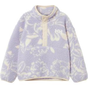 Helly Hansen Kids’ Frosty Pile Sweater(698 Bright Lavender Peony Aop)