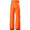 Helly Hansen Junior Legendary Pant – Waterproof Kids Snow Pants – Articulated Boys Ski Bottoms, Extendable Snow Gear for Kids(278 Neon Orange)