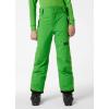 Helly Hansen Junior Legendary Pant – Waterproof Kids Snow Pants – Articulated Boys Ski Bottoms, Extendable Snow Gear for Kids(417 Clover)