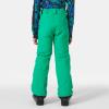 Helly Hansen Junior Legendary Pant – Waterproof Kids Snow Pants – Articulated Boys Ski Bottoms, Extendable Snow Gear for Kids(499 Bright Green)
