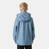 Helly Hansen Junior Moss Jacket – Unisex Coat with HELOX, YKK Zipper, Detachable Hood, Adjustable Cuffs & Hem, Hand Pockets(601 Washed Navy)