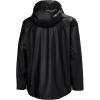 Helly Hansen Junior Moss Jacket – Unisex Coat with HELOX, YKK Zipper, Detachable Hood, Adjustable Cuffs & Hem, Hand Pockets(990 Black)