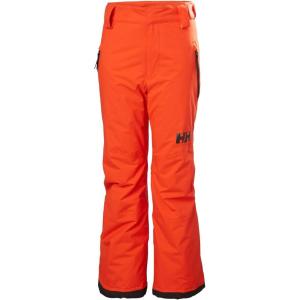Helly Hansen Junior Legendary Pant – Waterproof Kids Snow Pants – Articulated Boys Ski Bottoms, Extendable Snow Gear for Kids(147 Cherry Tomato)