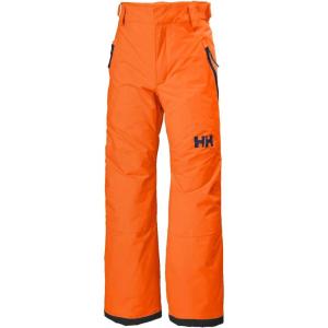 Helly Hansen Junior Legendary Pant – Waterproof Kids Snow Pants – Articulated Boys Ski Bottoms, Extendable Snow Gear for Kids(280 Neon Orange)