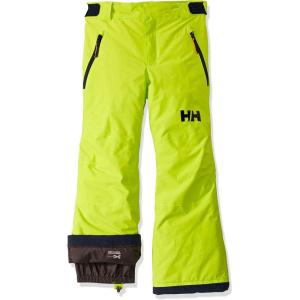 Helly Hansen Junior Legendary Pant – Waterproof Kids Snow Pants – Articulated Boys Ski Bottoms, Extendable Snow Gear for Kids(402 Azid Lime)