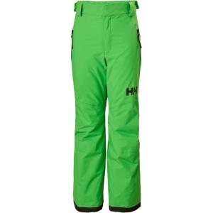 Helly Hansen Junior Legendary Pant – Waterproof Kids Snow Pants – Articulated Boys Ski Bottoms, Extendable Snow Gear for Kids(417 Clover)