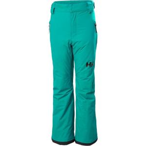 Helly Hansen Junior Legendary Pant – Waterproof Kids Snow Pants – Articulated Boys Ski Bottoms, Extendable Snow Gear for Kids(466 Signal Green)