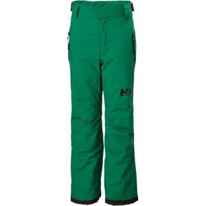 Helly Hansen Junior Legendary Pant – Waterproof Kids Snow Pants – Articulated Boys Ski Bottoms, Extendable Snow Gear for Kids(486 Malachite)