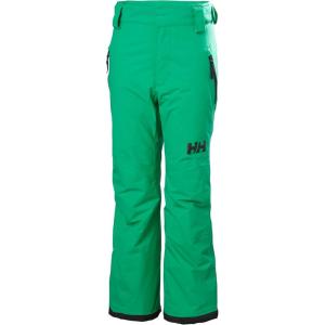 Helly Hansen Junior Legendary Pant – Waterproof Kids Snow Pants – Articulated Boys Ski Bottoms, Extendable Snow Gear for Kids(499 Bright Green)