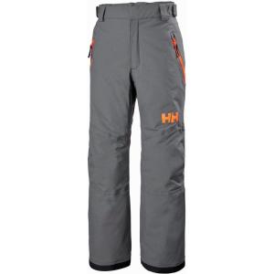 Helly Hansen Junior Legendary Pant – Waterproof Kids Snow Pants – Articulated Boys Ski Bottoms, Extendable Snow Gear for Kids(971 Quiet Shade)
