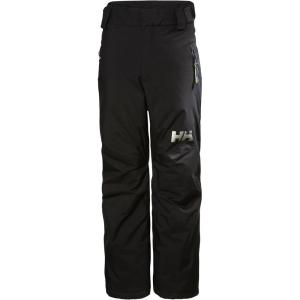 Helly Hansen Junior Legendary Pant – Waterproof Kids Snow Pants – Articulated Boys Ski Bottoms, Extendable Snow Gear for Kids(991 Black)
