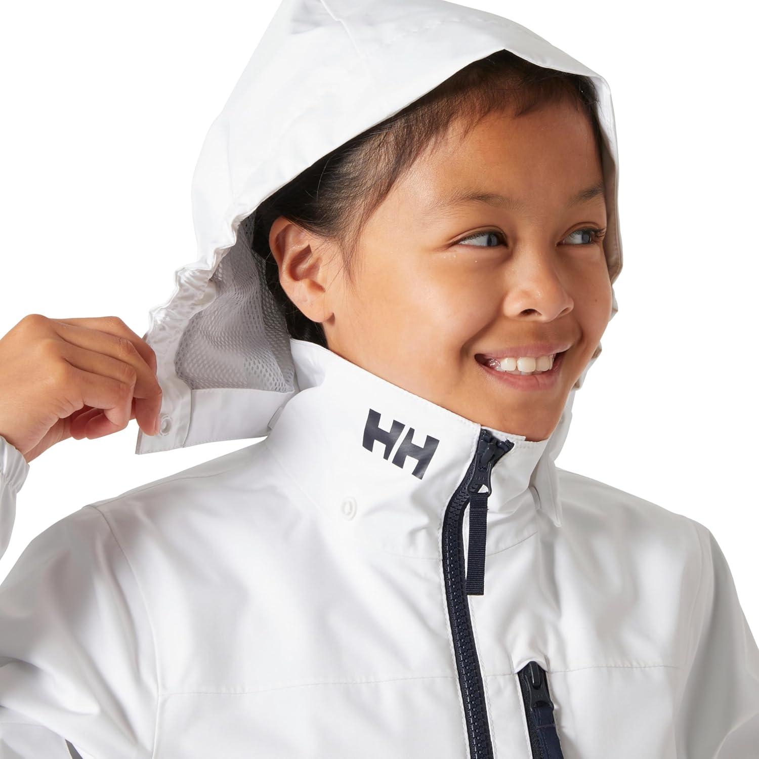 imageHelly Hansen boys Crew Hooded Jacket002 White