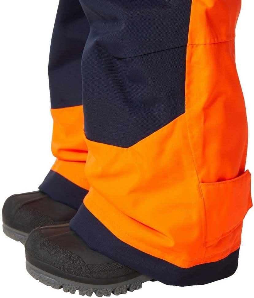 imageHellyHansen Stellar Bib Pant Junior Girls Snow Pants for Winter Activities Waterproof Breathable Durable Ski Gear280 Neon Orange