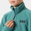 Helly-Hansen Juniors’ Daybreaker 2.0 Jacket – Lightweight, Warm, Breathable Zip Fleece – Durable, Packable Polartec Fabric(494 Opal Green)