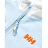 Helly-Hansen Juniors’ Daybreaker 2.0 Jacket – Lightweight, Warm, Breathable Zip Fleece – Durable, Packable Polartec Fabric(640 Ice Blue)