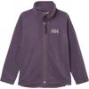 Helly-Hansen Juniors’ Daybreaker 2.0 Jacket – Lightweight, Warm, Breathable Zip Fleece – Durable, Packable Polartec Fabric(654 Smoked Purple)